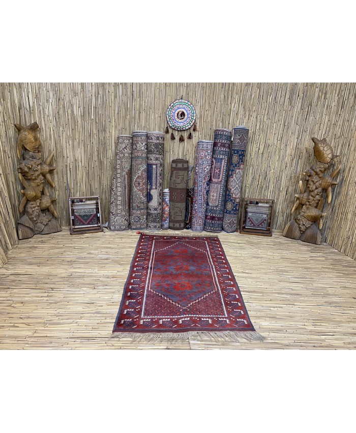 Turkish Yagci Bedir Nomadic Handmade Wool on Wool Carpet – FREE SHIPPING..!